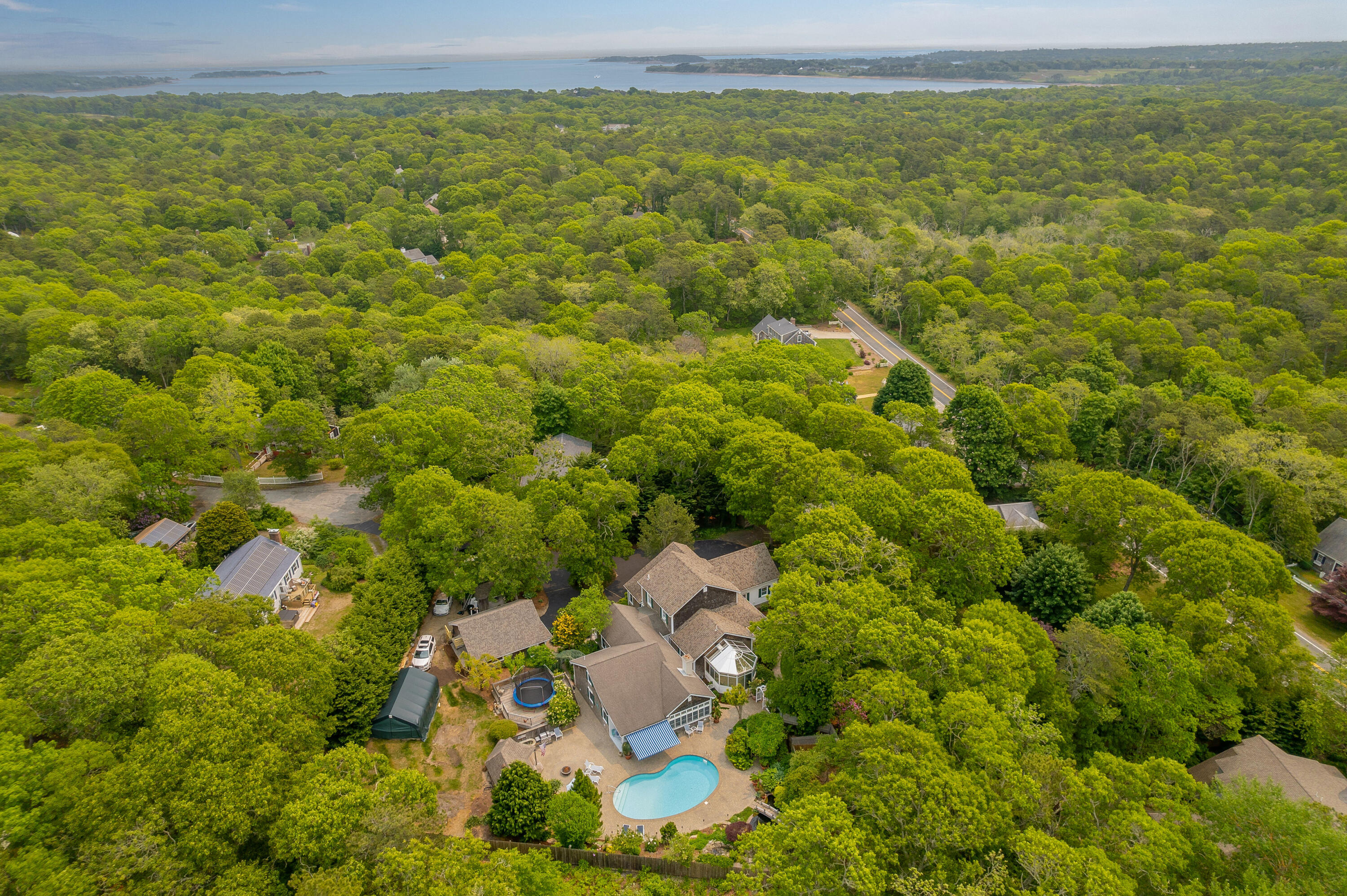 256 Pleasant Bay Road Harwich, MA 02645 - Photo 65 of 71 a view of an outdoor space and a lake view