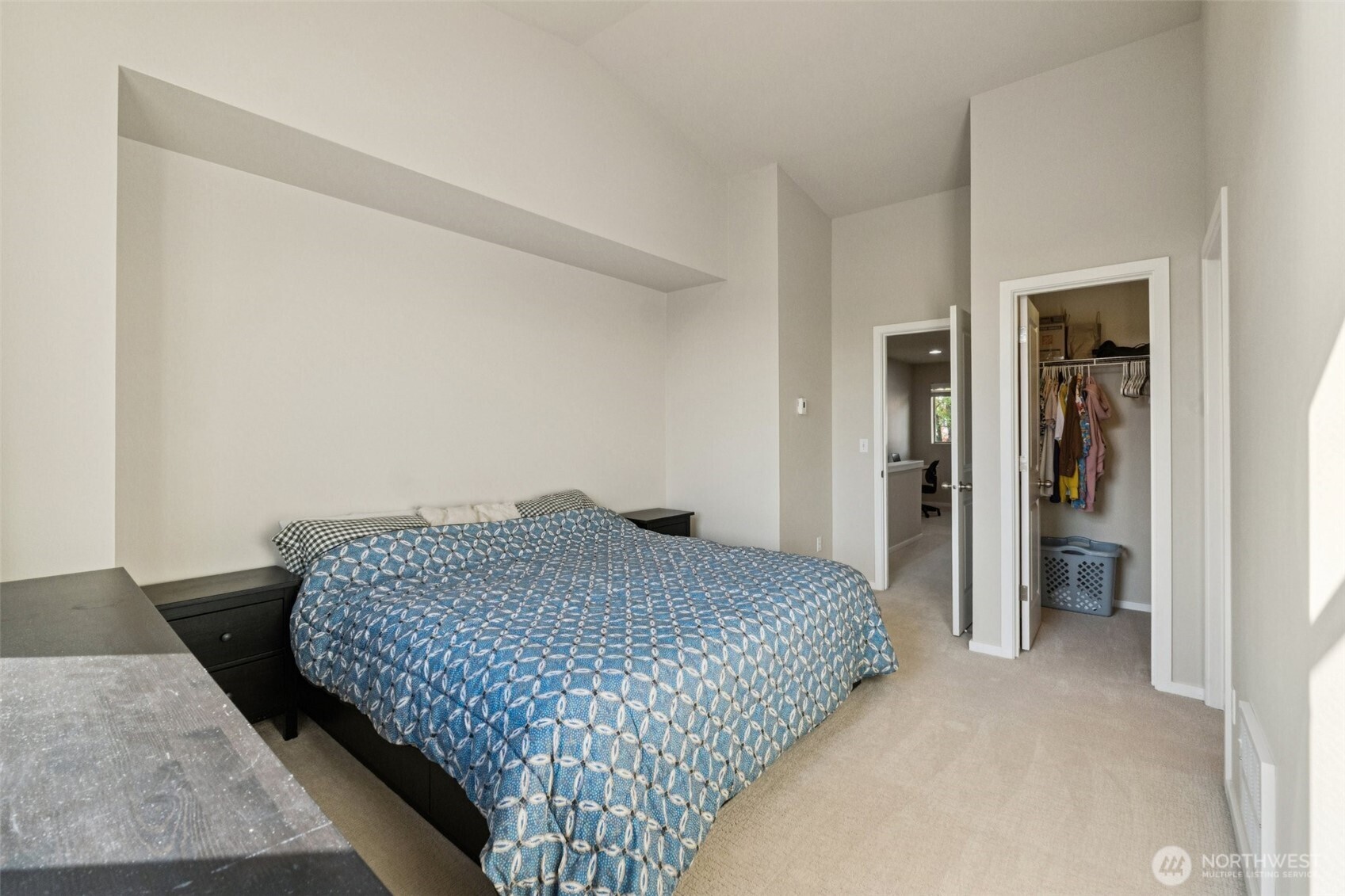 16408 2nd Avenue Southeast Bothell, WA 98012 - Photo 15 of 27 a bedroom with a bed and walk in closet