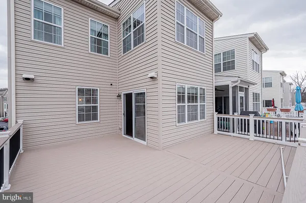 a view of a house with a deck