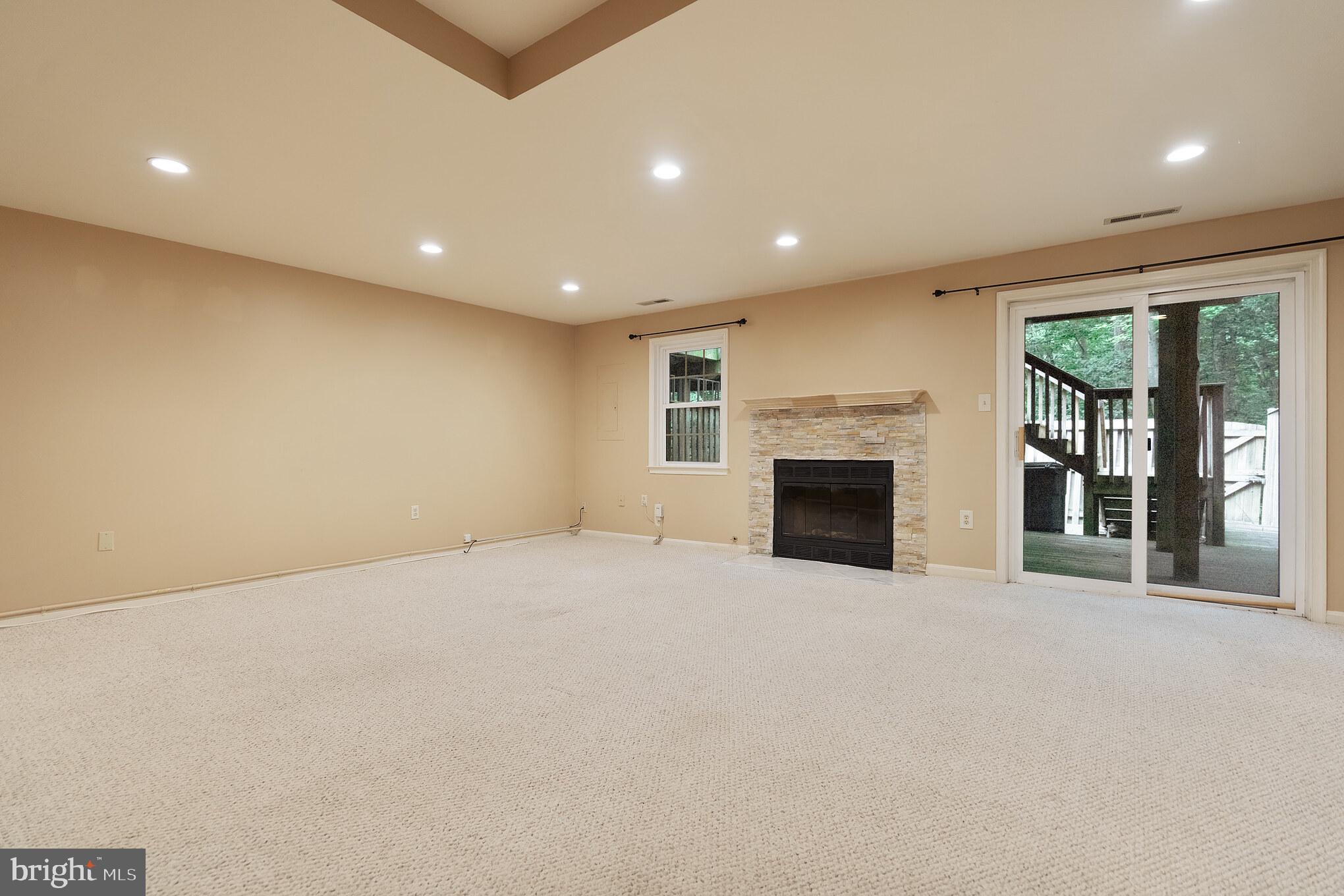 7314 Spring View Court Springfield, VA 22153 - Photo 21 of 23 Recreation room with recessed lighting.