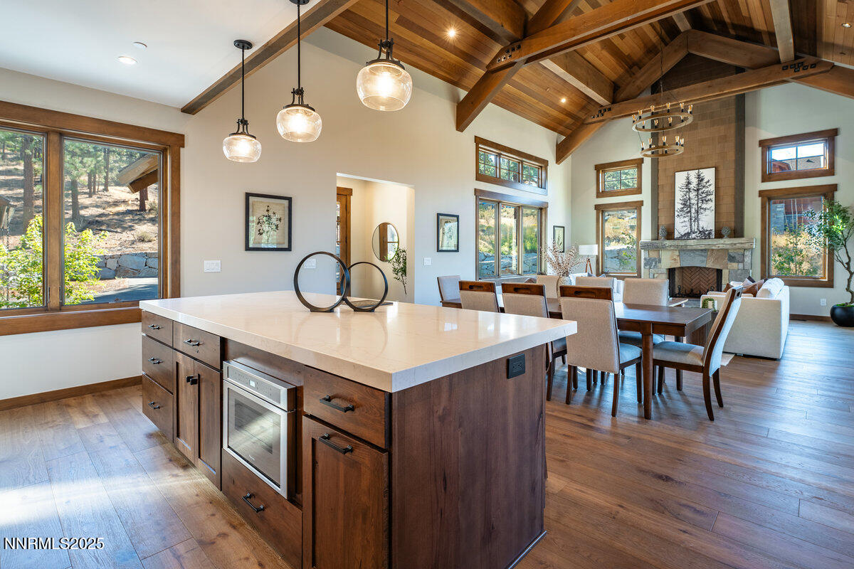 534 Headwaters Way Carson City, NV 89705 - Photo 10 of 39 a view of a dining room with furniture window and wooden floor
