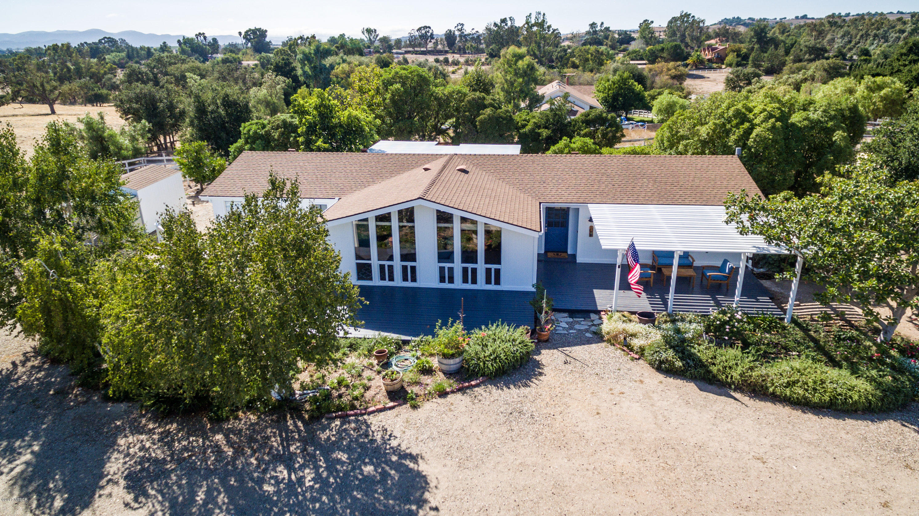 2075 North Refugio Road Santa Ynez, CA 93460 - Photo 1 of 46 an aerial view of a house
