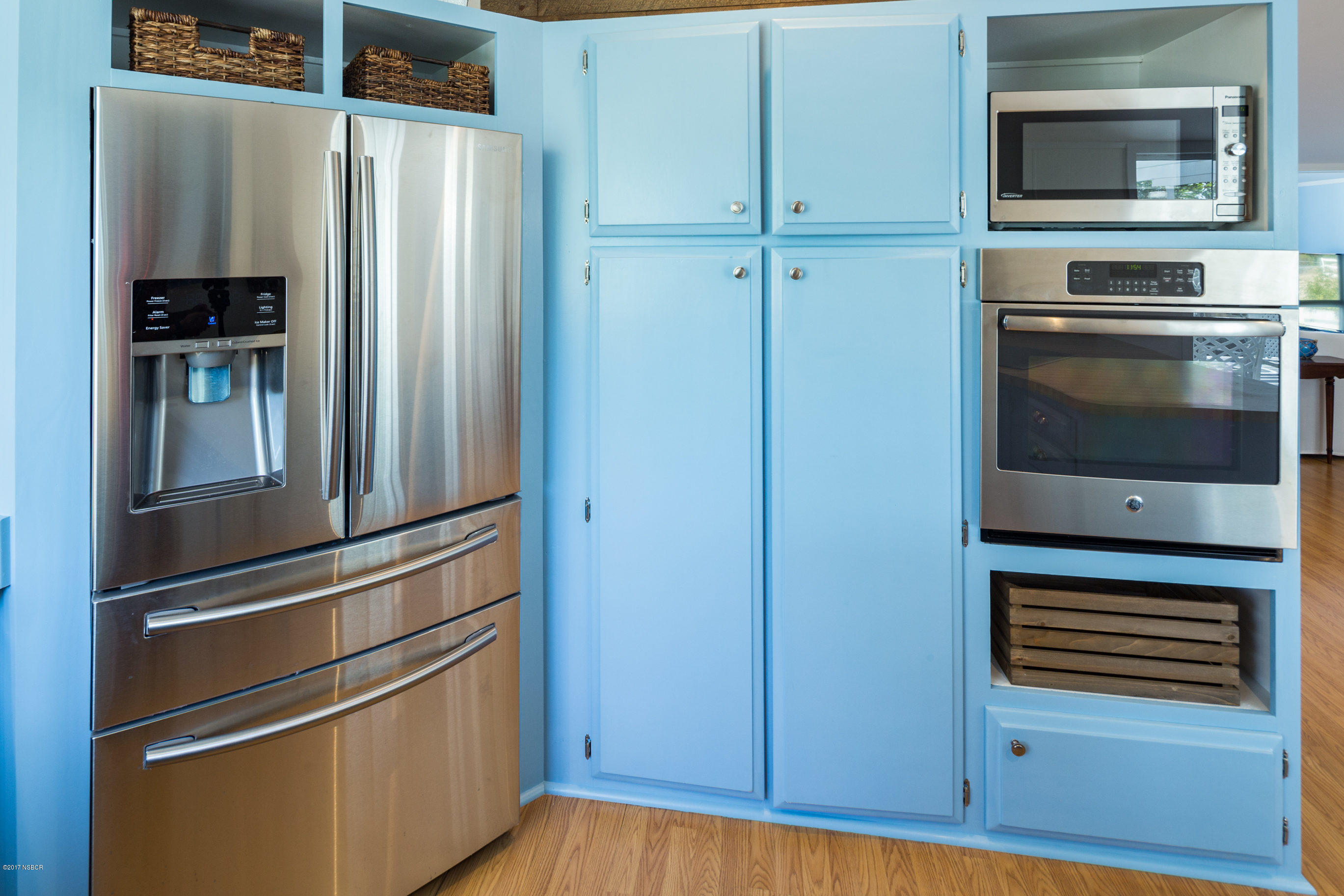 2075 North Refugio Road Santa Ynez, CA 93460 - Photo 16 of 46 a kitchen with stainless steel appliances and refrigerator