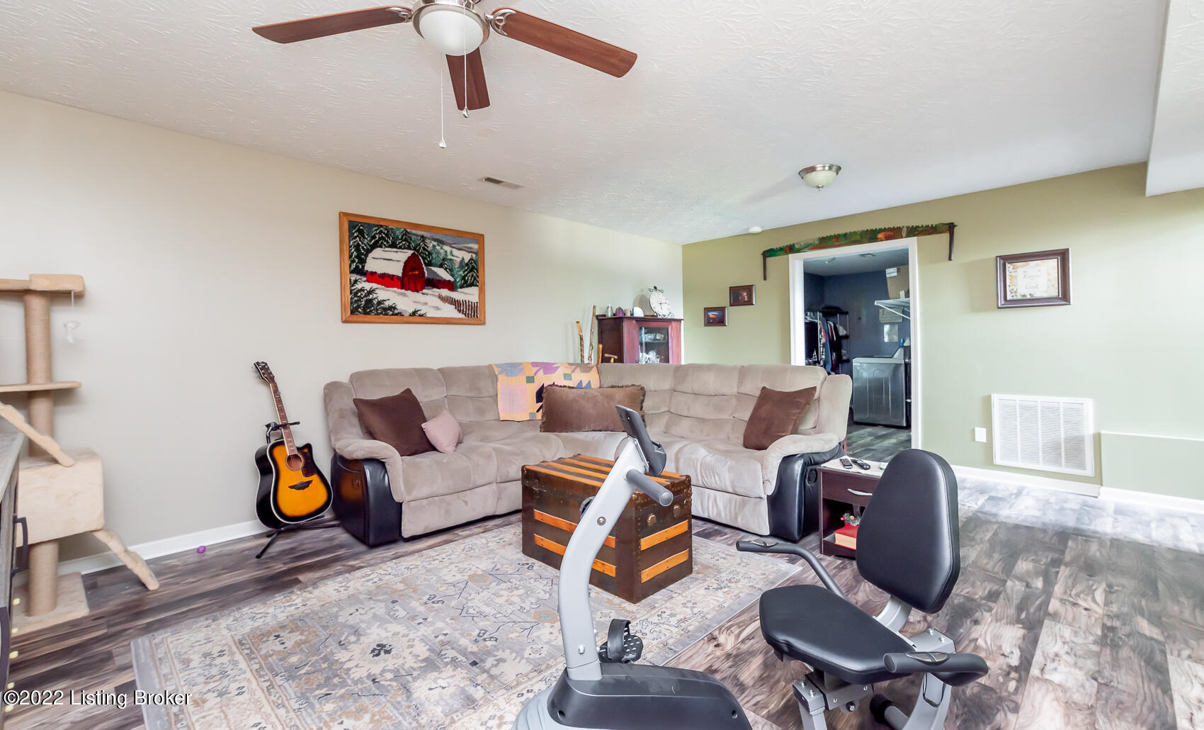 467 Long Needle Road Brandenburg, KY 40108 - Photo 36 of 45 Family room features an overhead fan with light fixture