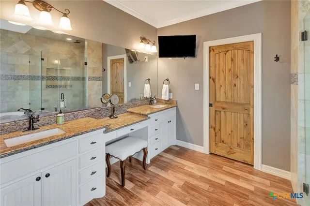 a view of swimming pool with a patio