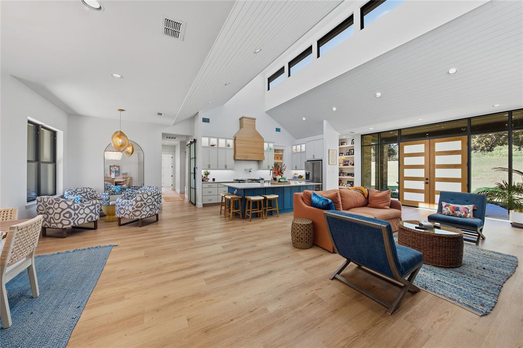 8701 Zebra Crossing Larue, TX 75770 - Photo 24 of 38 a living room with furniture and wooden floor