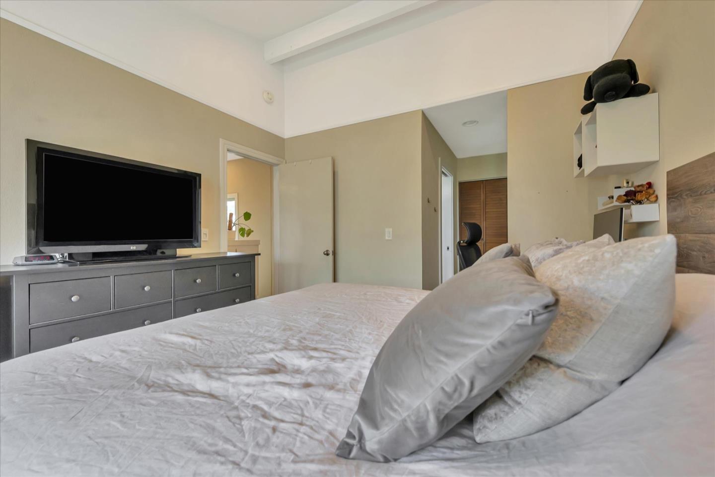 3415 La Selva Street San Mateo, CA 94403 - Photo 14 of 33 a living room with a flat screen tv and a couch