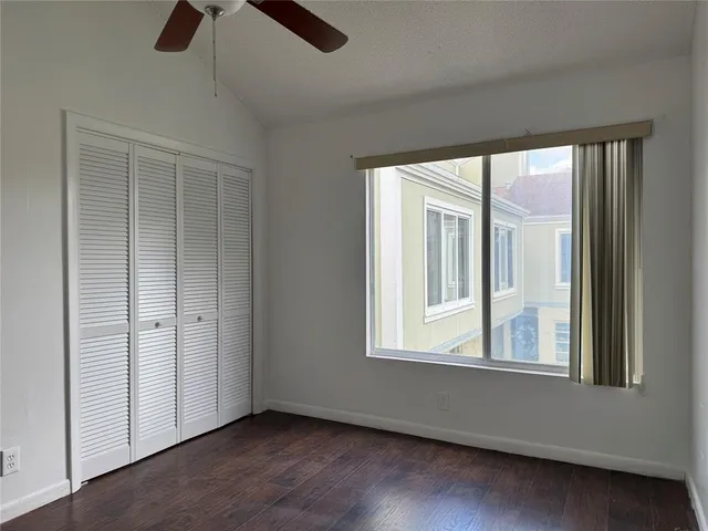 an empty room with window