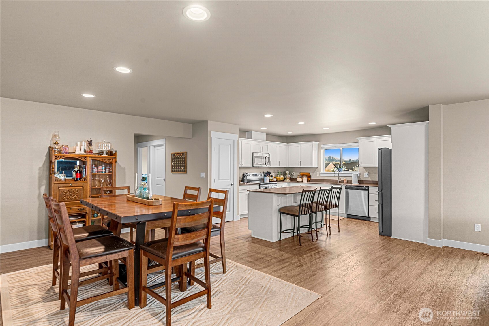 183 Emma Drive Wenatchee, WA 98801 - Photo 14 of 34 a dining room with furniture and wooden floor