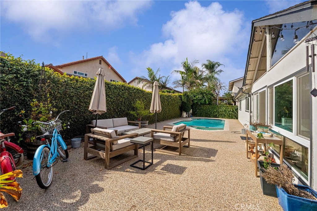 4326 Via Verde Cypress, CA 90630 - Photo 34 of 43 a view of a backyard with sitting area and furniture