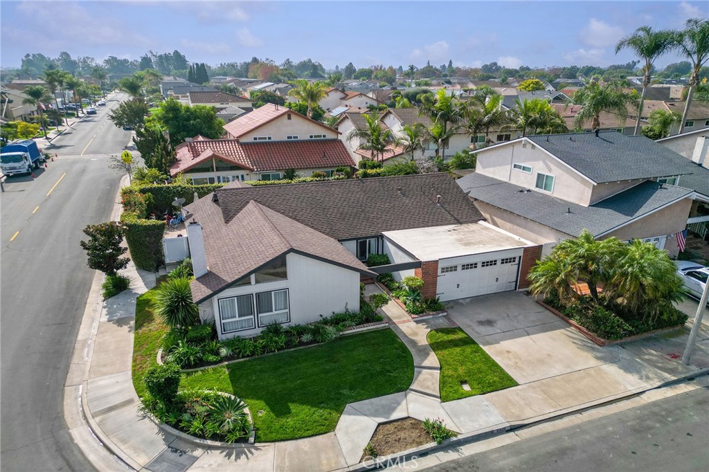 4326 Via Verde Cypress, CA 90630 - Photo 38 of 43 an aerial view of a house with a garden