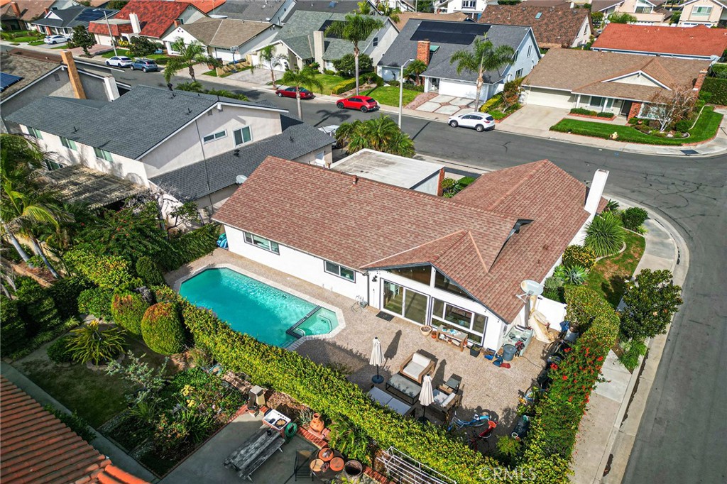 4326 Via Verde Cypress, CA 90630 - Photo 42 of 43 an aerial view of residential houses with outdoor space
