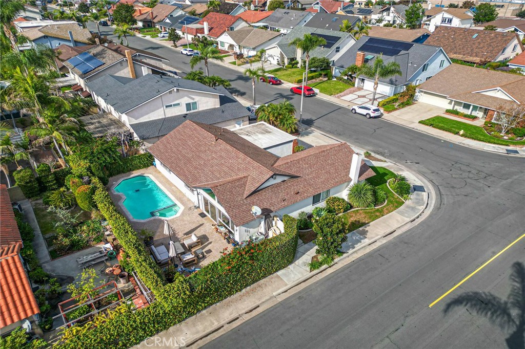 4326 Via Verde Cypress, CA 90630 - Photo 43 of 43 an aerial view of a building with garden space and street view