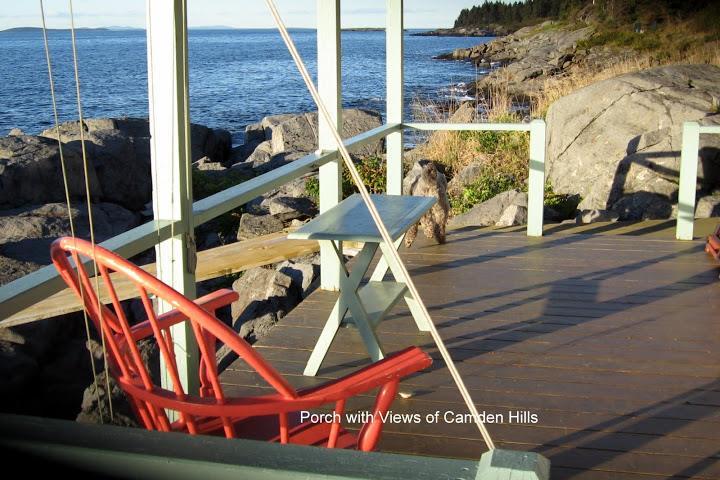 75 Sterling Cove Road Monhegan, ME 04852 - Photo 3 of 18 Sitting on the deck you can see the...