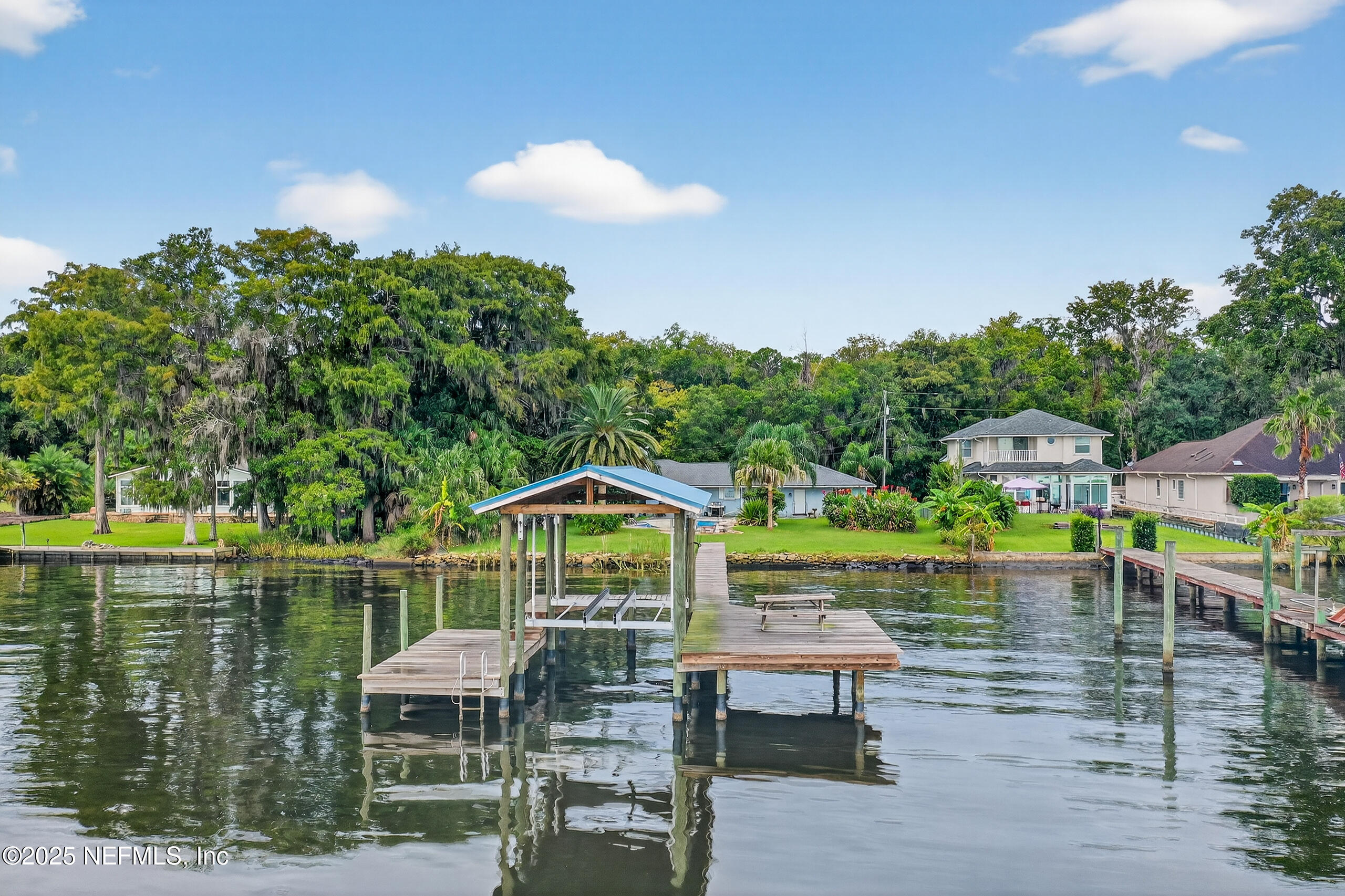 a view of house with outdoor space and lake view