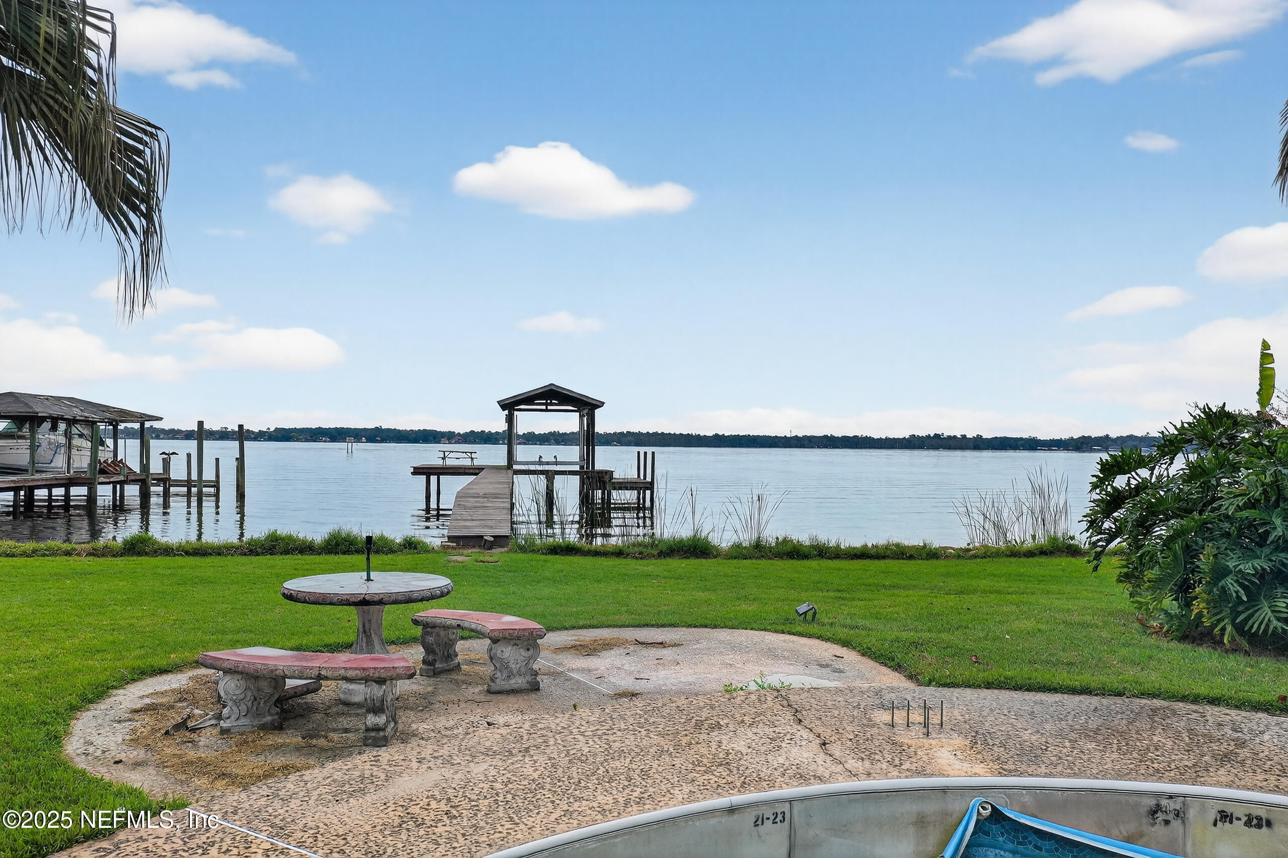 4429 Cedar Road Orange Park, FL 32065 - Photo 43 of 50 a view of a garden with a slide
