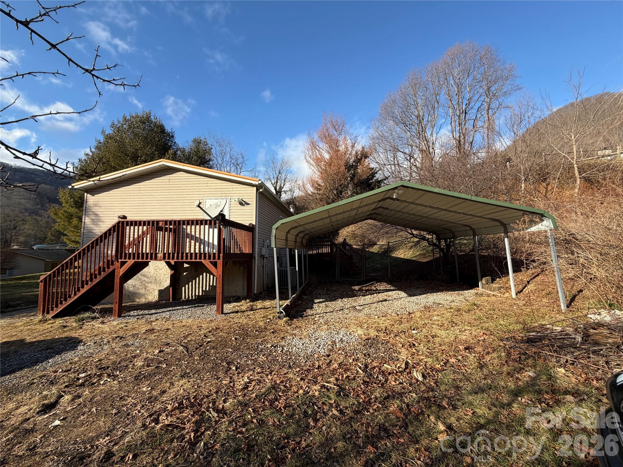 101 Highview Drive Maggie Valley, NC 28751 - Photo 19 of 29 a view of a house with a yard