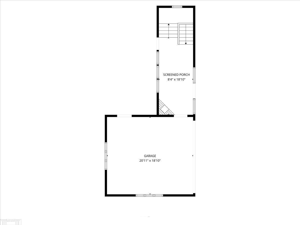 20945 Hampton Road Harper Woods, MI 48225 - Photo 72 of 74 Garage Floor Plan