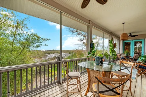 a view of lake with mountain