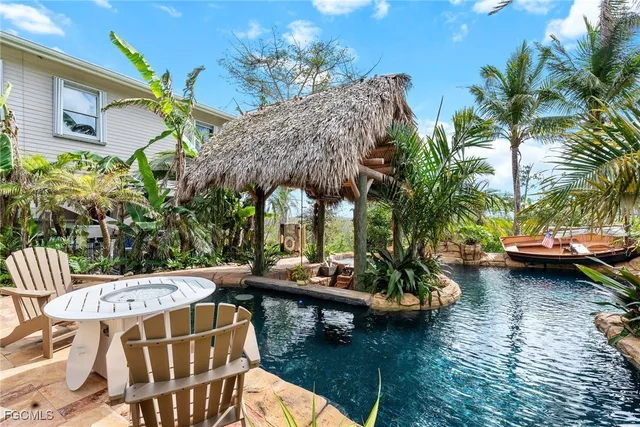 a view of yard with patio