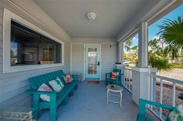 a view of a house with a patio