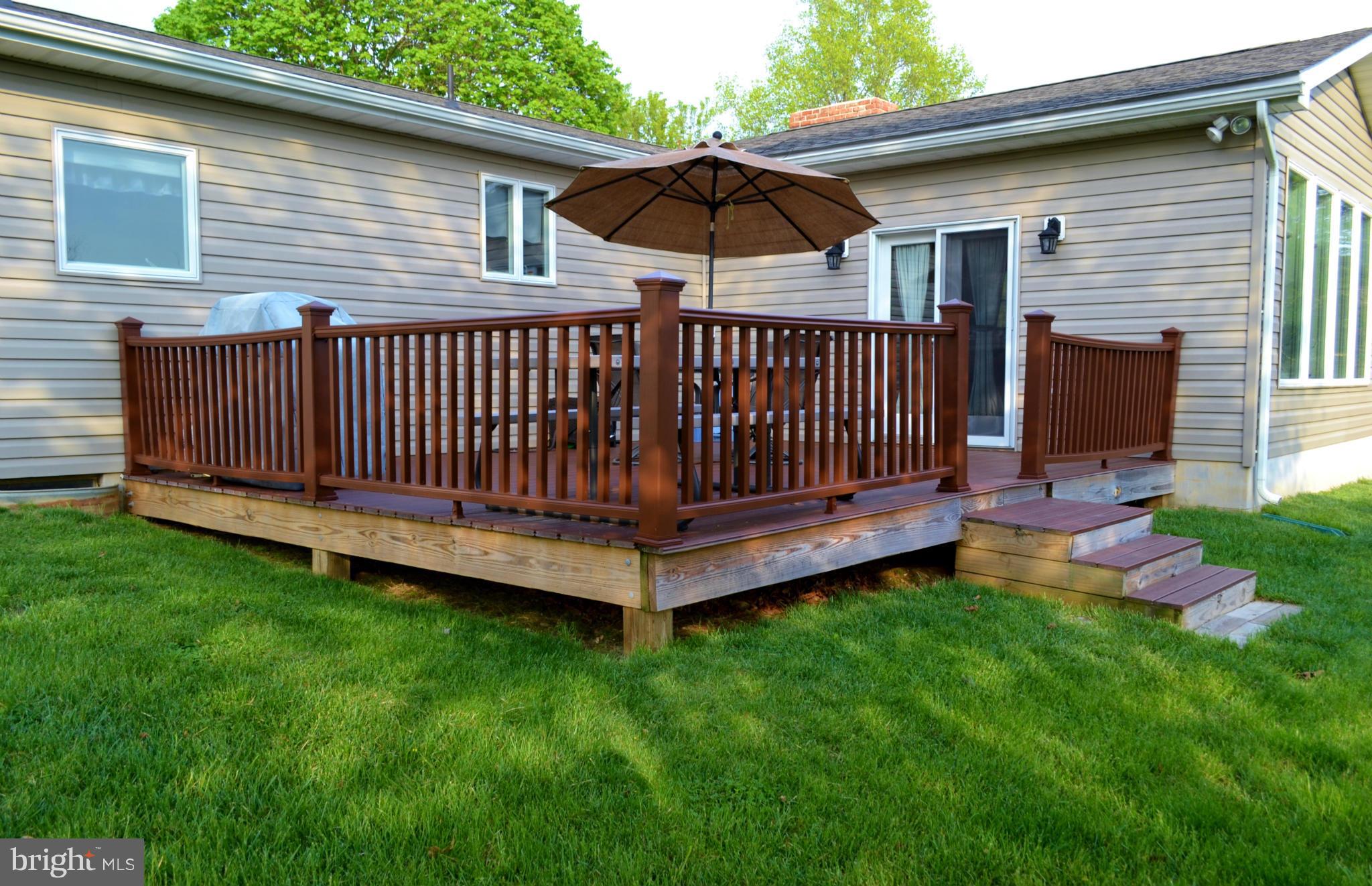 3501 Emory Road North Upperco, MD 21155 - Photo 10 of 29 Enjoy the outdoors from the16 foot by 20 foot deck