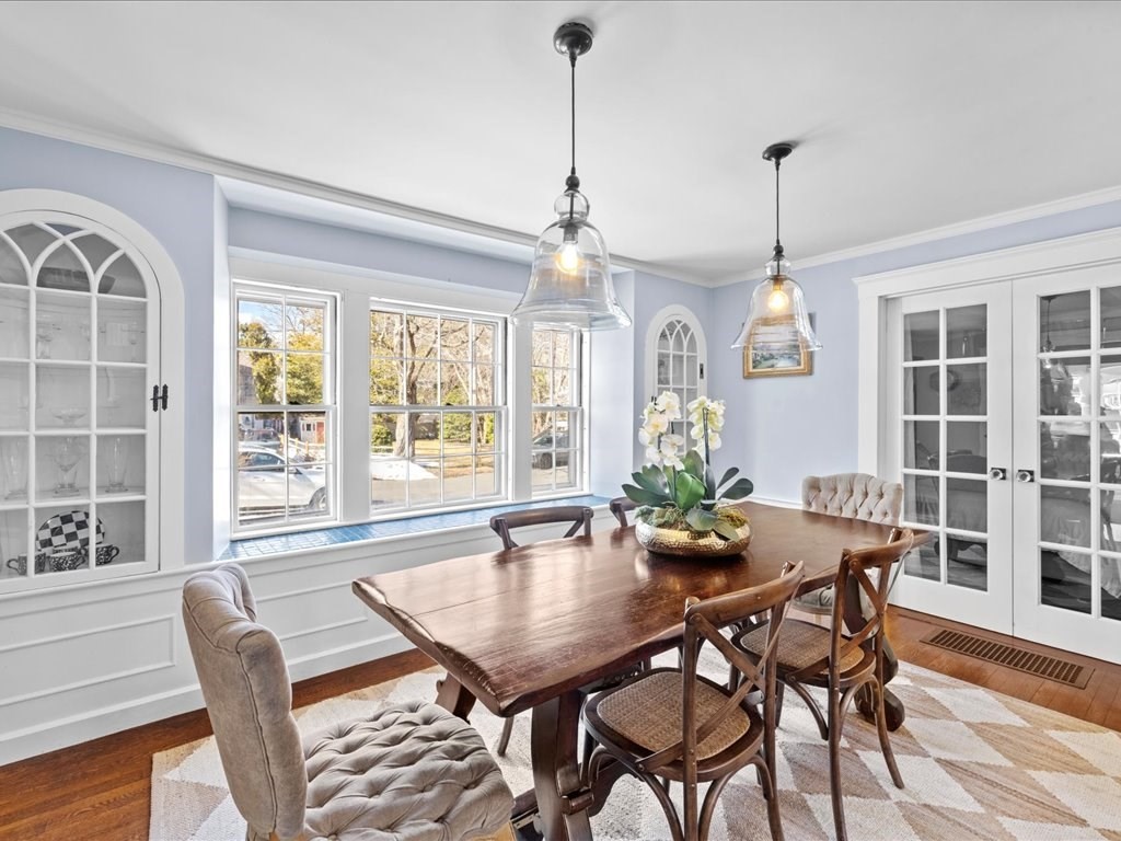 31 Estabrook Road Swampscott, MA 01907 - Photo 11 of 42 a dining room with furniture window and wooden floor