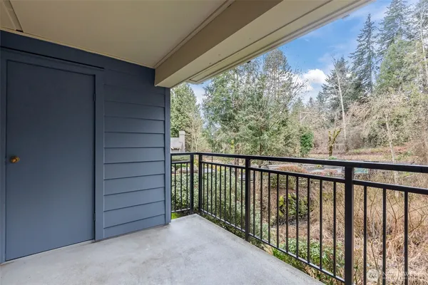 a view of a porch