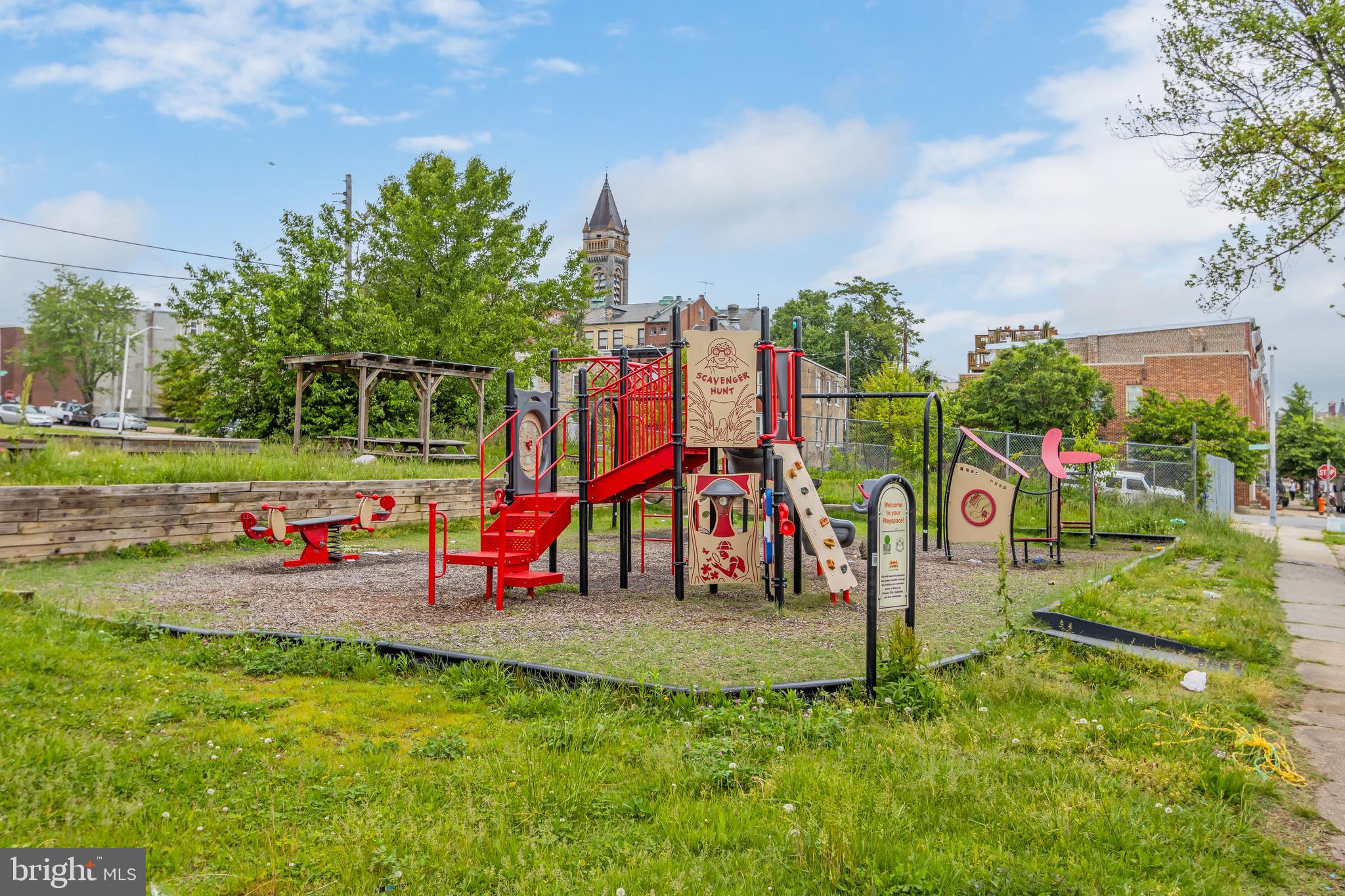 1235 North Bond Street Baltimore, MD 21213 - Photo 19 of 19 a park with lots of swings and slides
