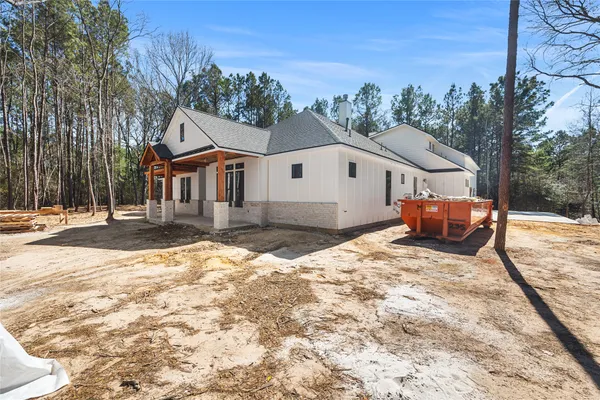 a house with a outdoor space