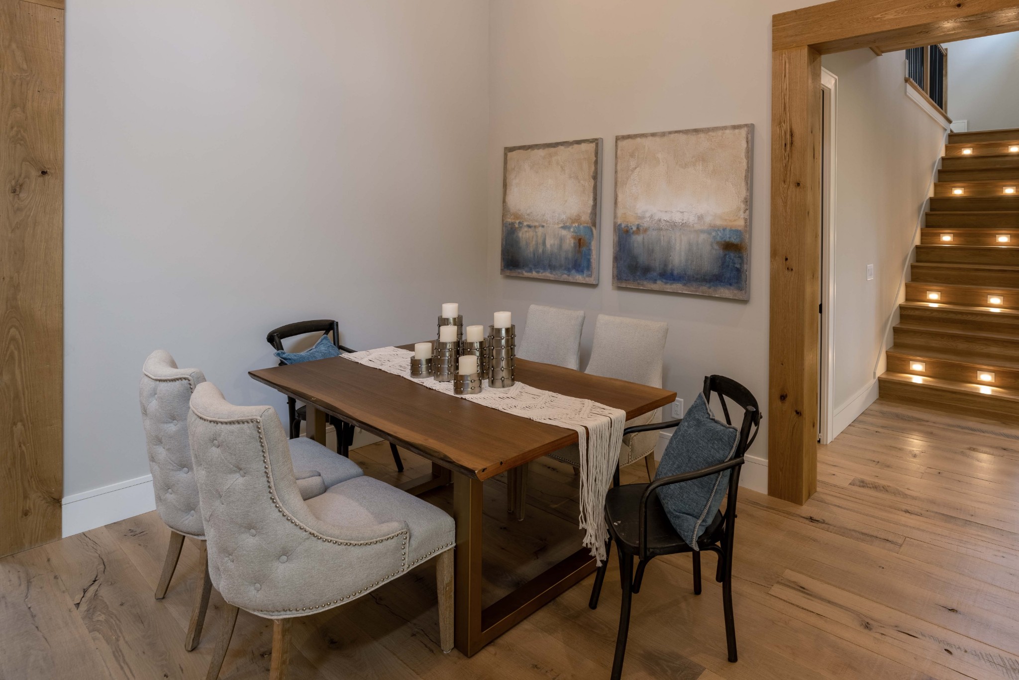 1442 Coleman Road Franklin, TN 37064 - Photo 15 of 63 a view of a dining room with furniture and wooden floor