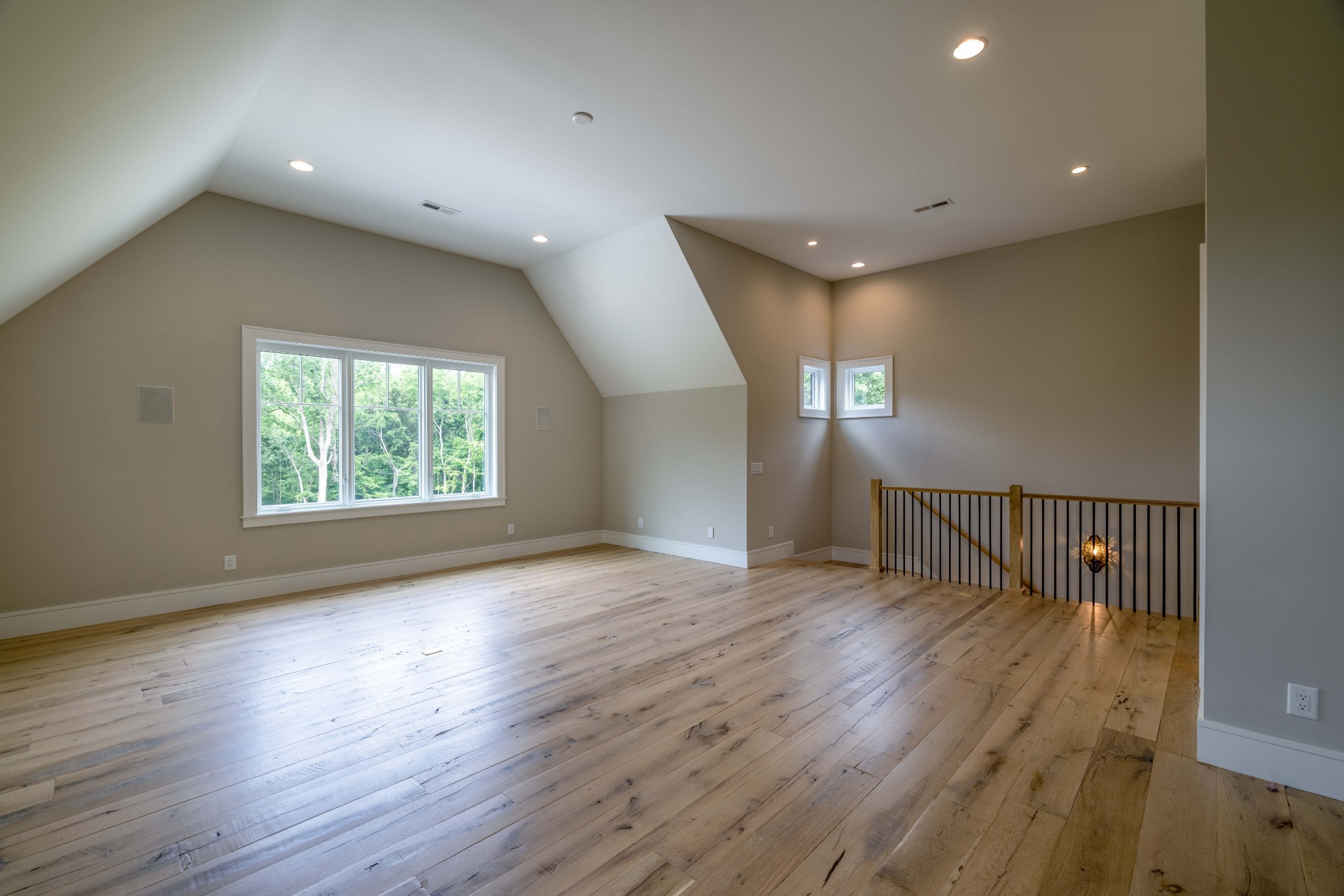 1442 Coleman Road Franklin, TN 37064 - Photo 41 of 63 an empty room with wooden floor and windows