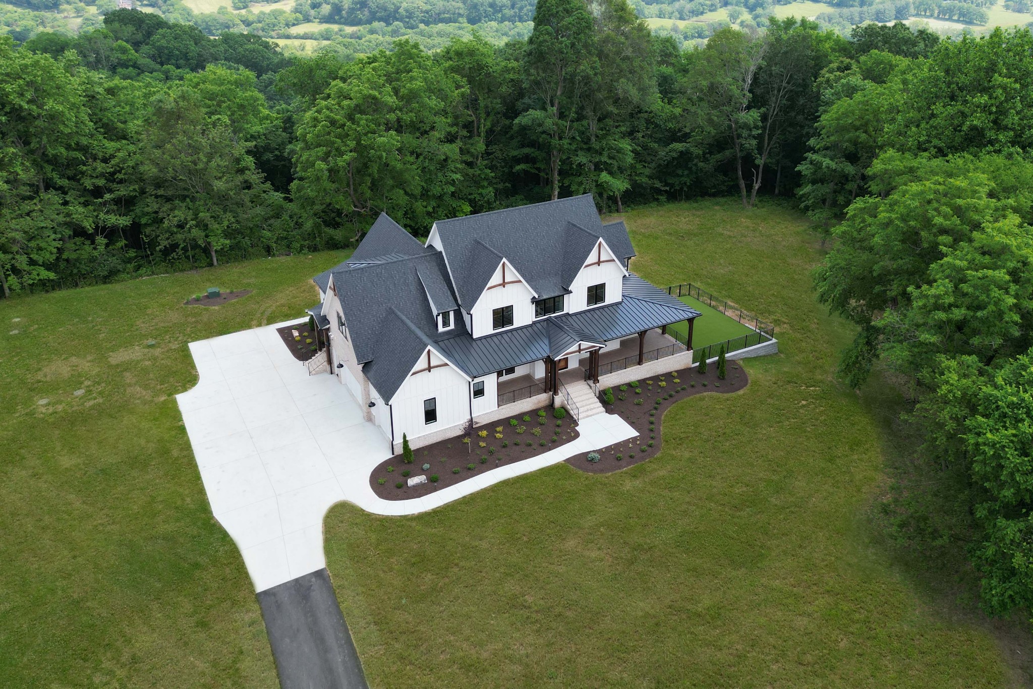 1442 Coleman Road Franklin, TN 37064 - Photo 59 of 63 a view of a small house with a backyard