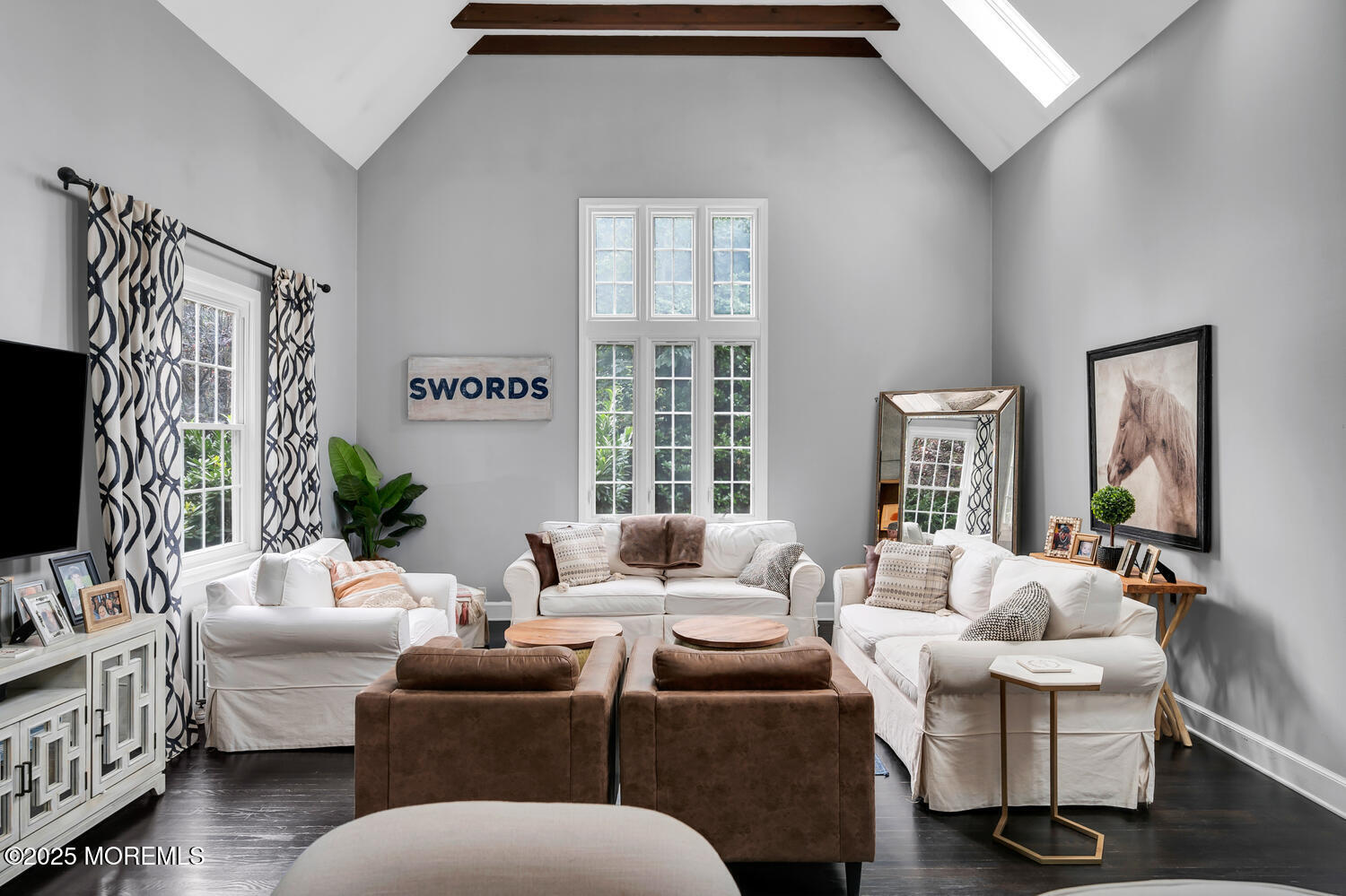 21 Buttonwood Drive Shrewsbury, NJ 07702 - Photo 21 of 86 a living room with furniture and a flat screen tv