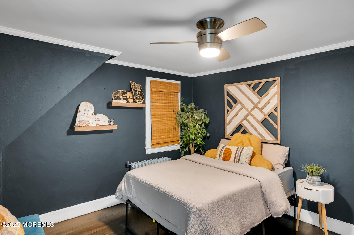 21 Buttonwood Drive Shrewsbury, NJ 07702 - Photo 43 of 86 a bedroom with a bed and a chandelier