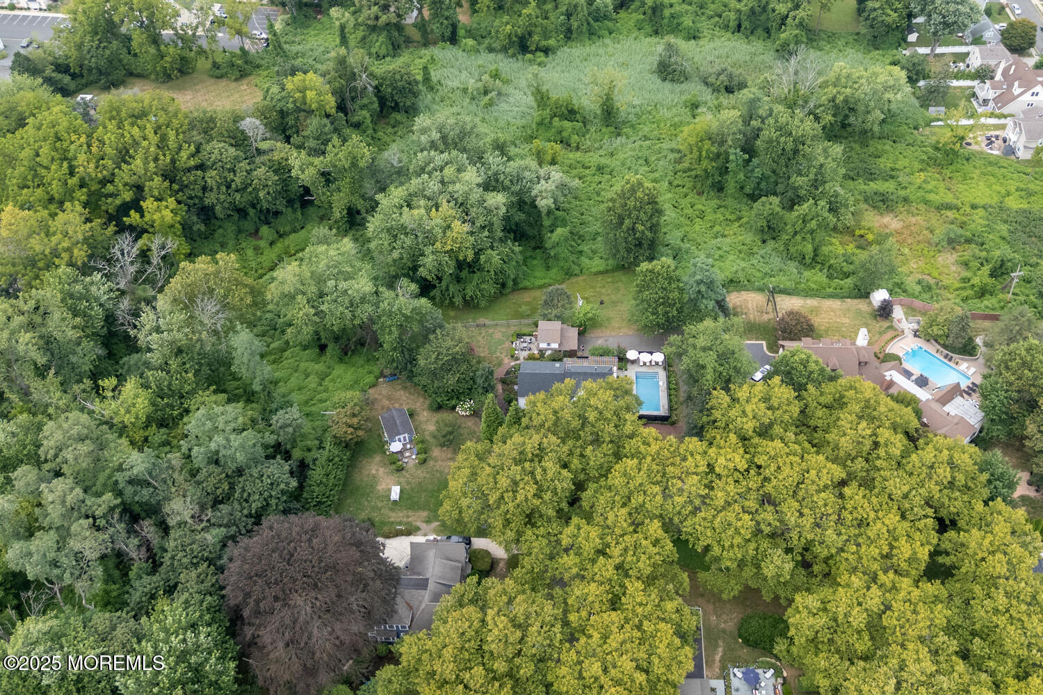 21 Buttonwood Drive Shrewsbury, NJ 07702 - Photo 78 of 86 an aerial view of a house with a yard