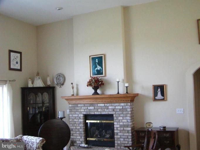 3897 Apple Pie Ridge Road Winchester, VA 22603 - Photo 3 of 10 a living room with furniture and a fireplace