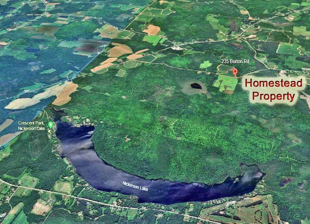 235 Burton Road Linneus, ME 04730 - Photo 26 of 105 aerial-map-linneus-homestea