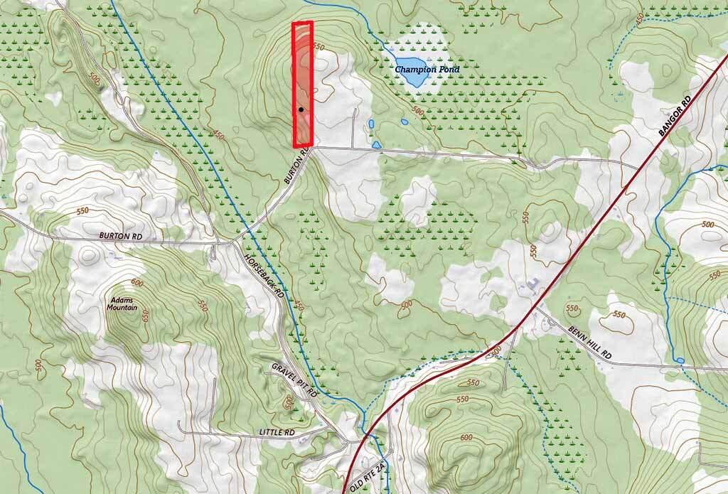 235 Burton Road Linneus, ME 04730 - Photo 68 of 105 contour-map-linneus-me