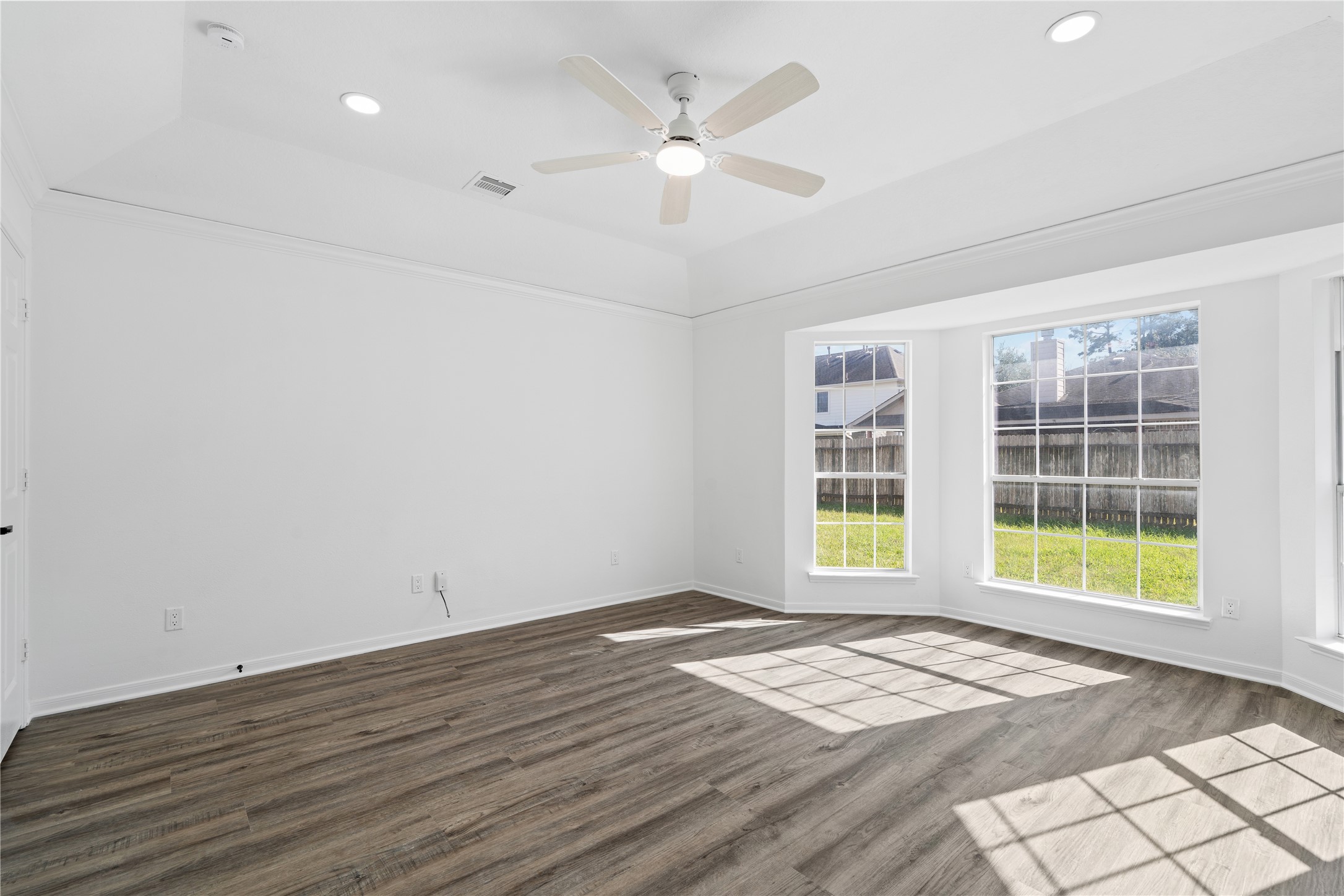 434 Pinewood Ridge Drive Spring, TX 77386 - Photo 18 of 32 wooden floor in an empty room with a window
