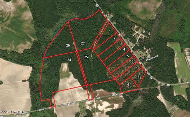 130 Rd Fairmont Nc 28340 Road Rowland, NC 28383 - Photo 2 of 6 Aerial