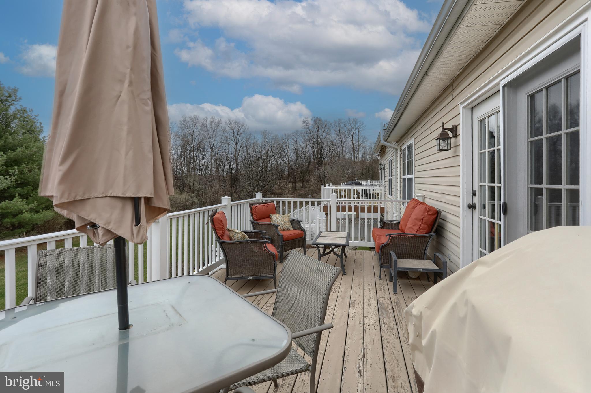 6456 Terrace Court Harrisburg, PA 17111 - Photo 35 of 39 a view of balcony with two chairs and a table