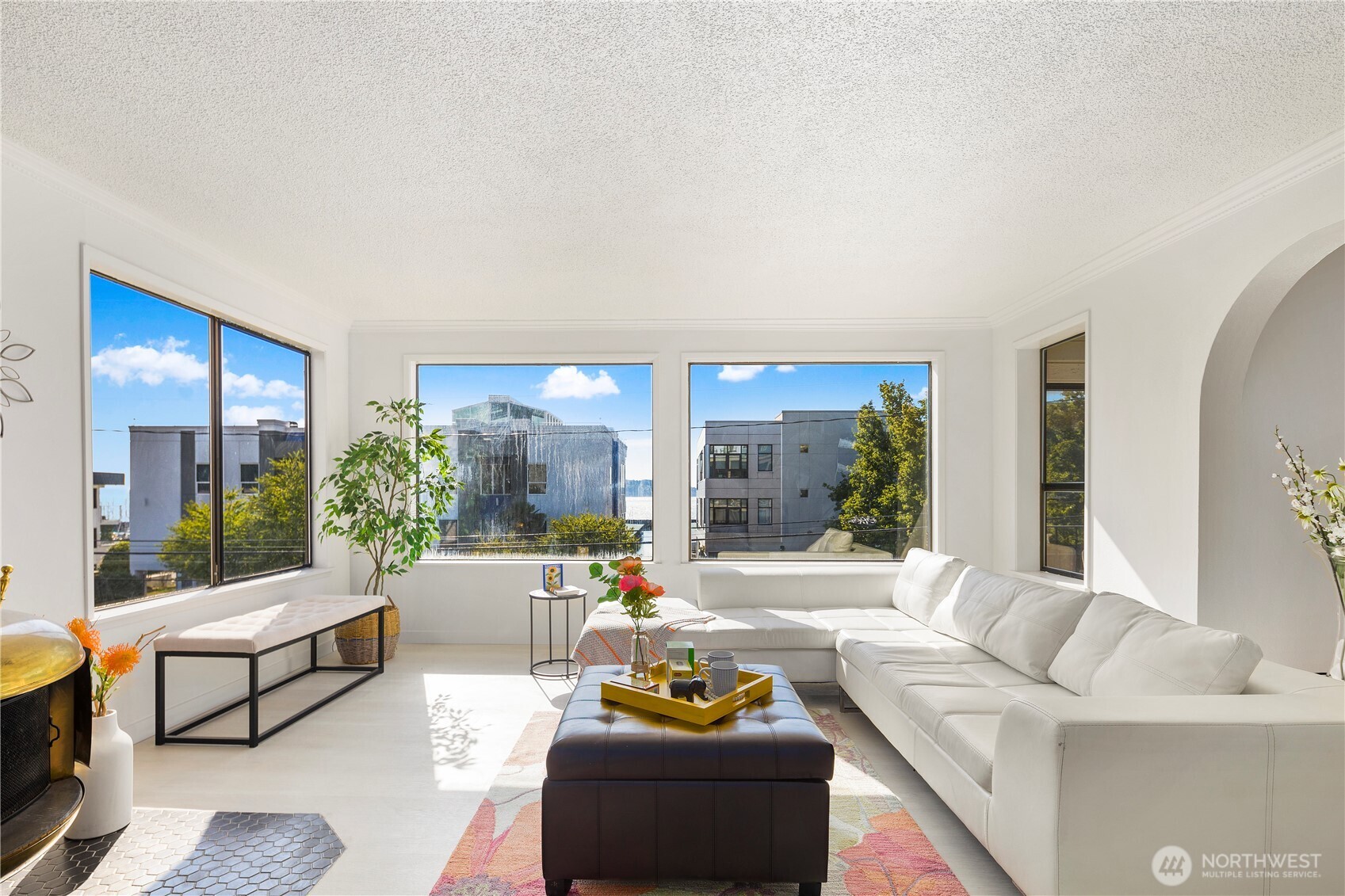 22532 6th Avenue South, Unit A2 Seattle, WA 98198 - Photo 2 of 35 a living room with furniture and a large window