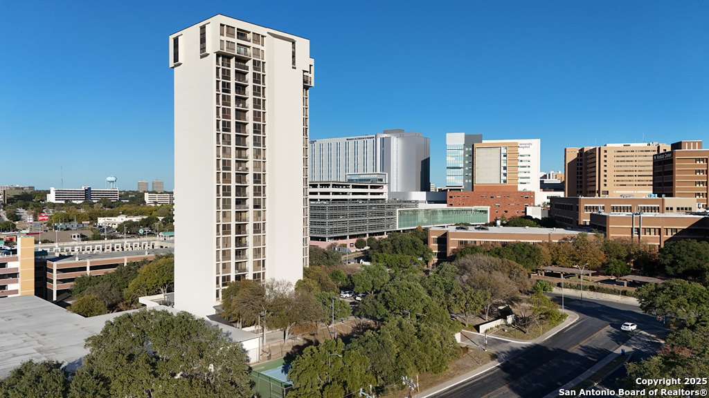 7701 Wurzbach Road, Unit 807 San Antonio, TX 78229 - Photo 3 of 20 a view of a city with tall buildings