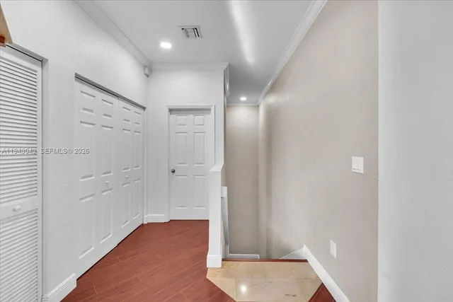 wooden floor in an empty room