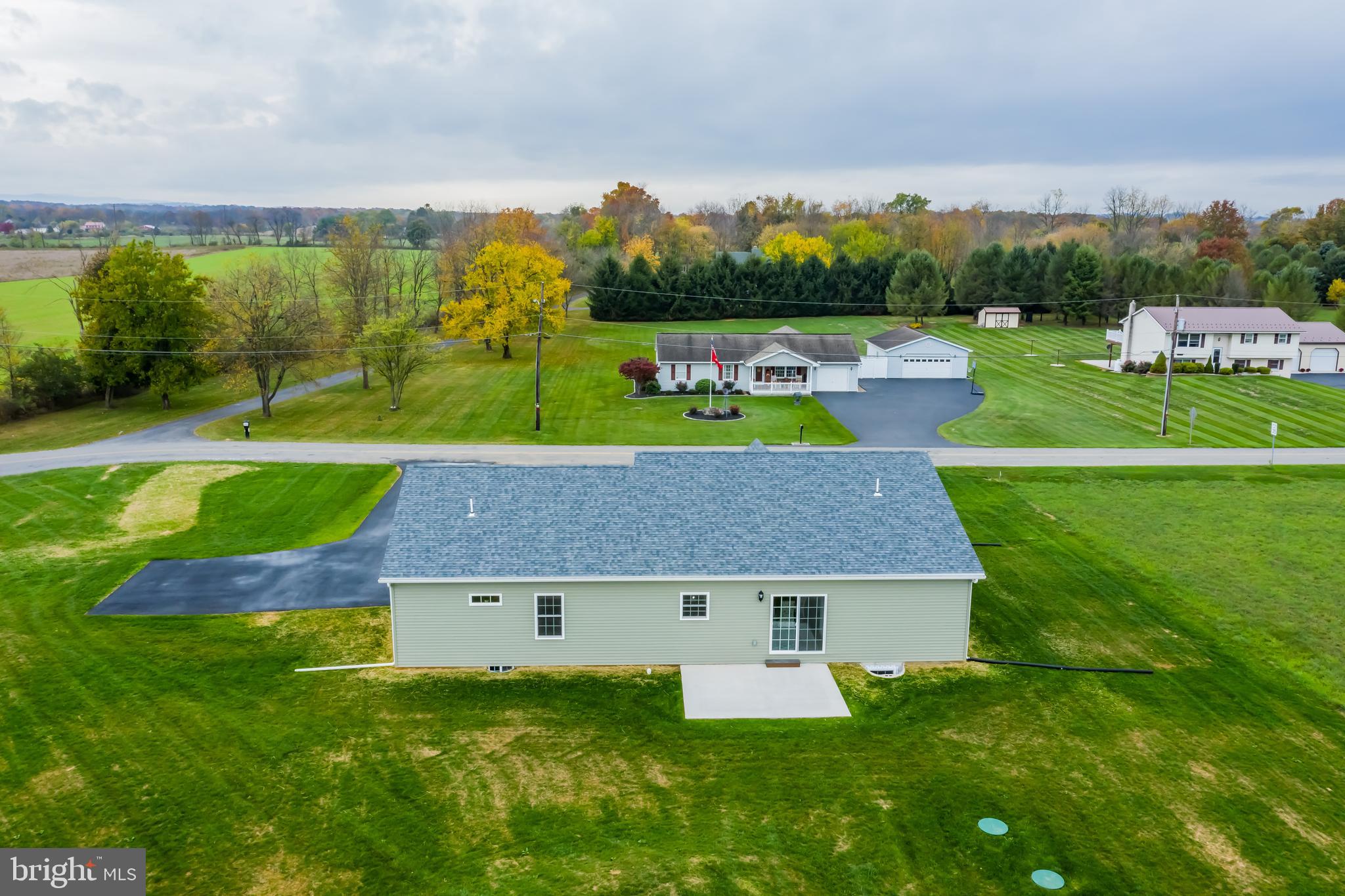 165 Kerrs Road Carlisle, PA 17015 - Photo 32 of 42 Rear concrete patio for backyard entertaining