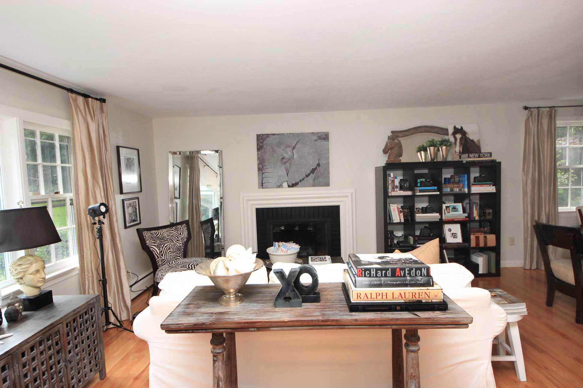 43 Rural Drive New Canaan, CT 06840 - Photo 5 of 26 a view of a dining room with a table and chairs