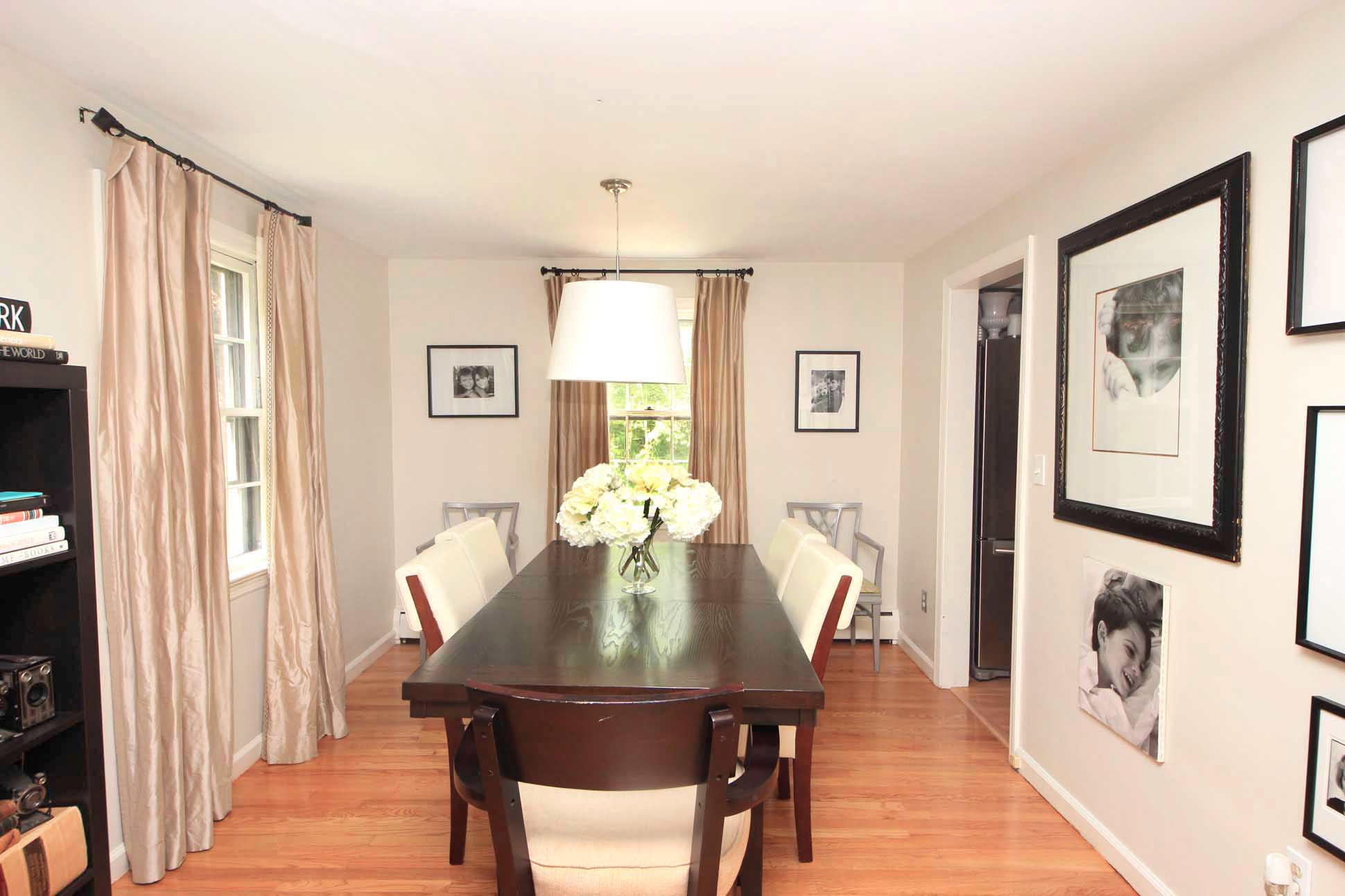 43 Rural Drive New Canaan, CT 06840 - Photo 7 of 26 a view of a dining room with furniture and a window