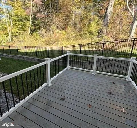 a view of deck with wooden floor and outdoor space