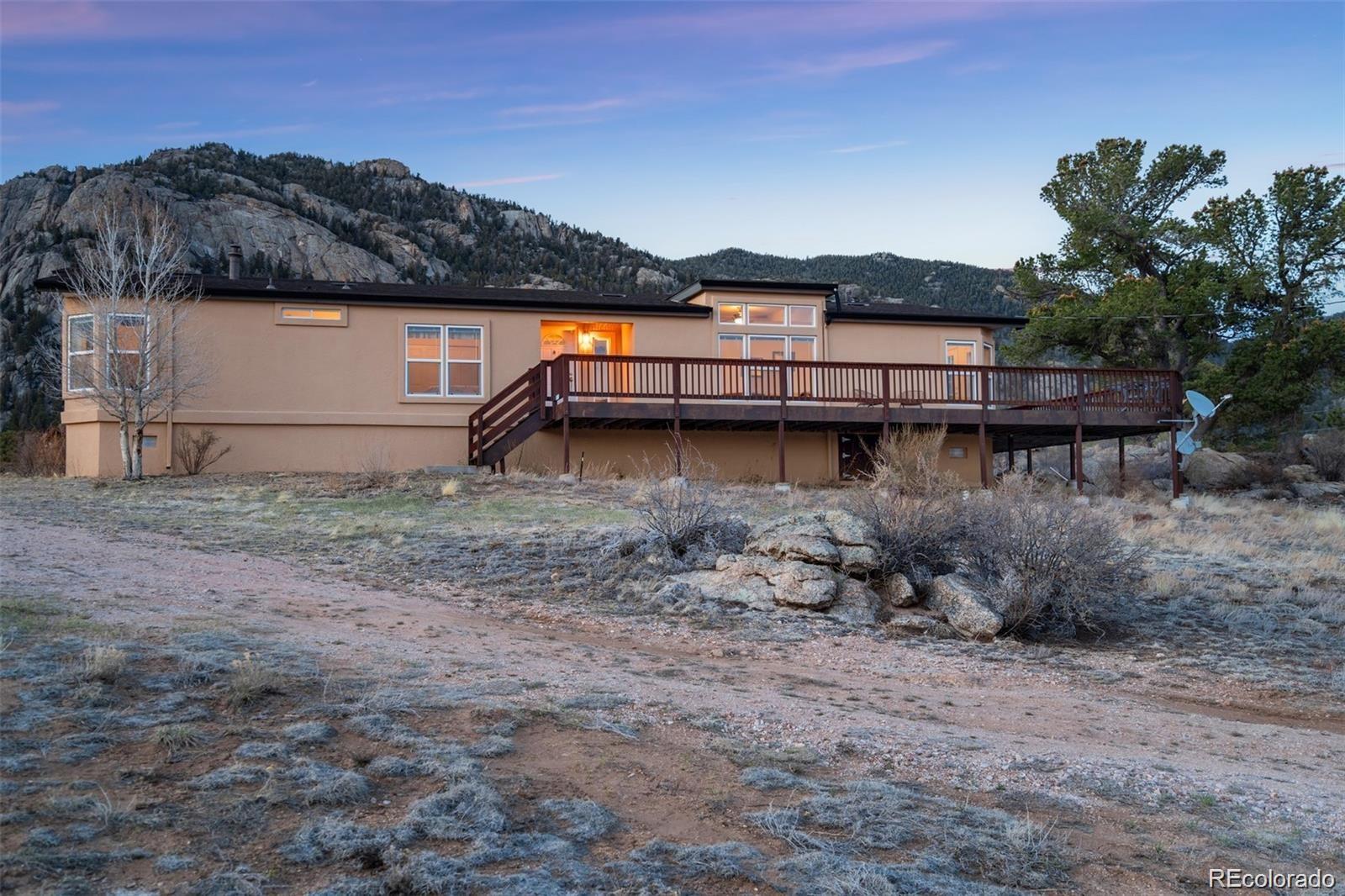 688 Tiara Road Lake George, CO 80827 - Photo 45 of 46 a view of a outdoor space with mountain view